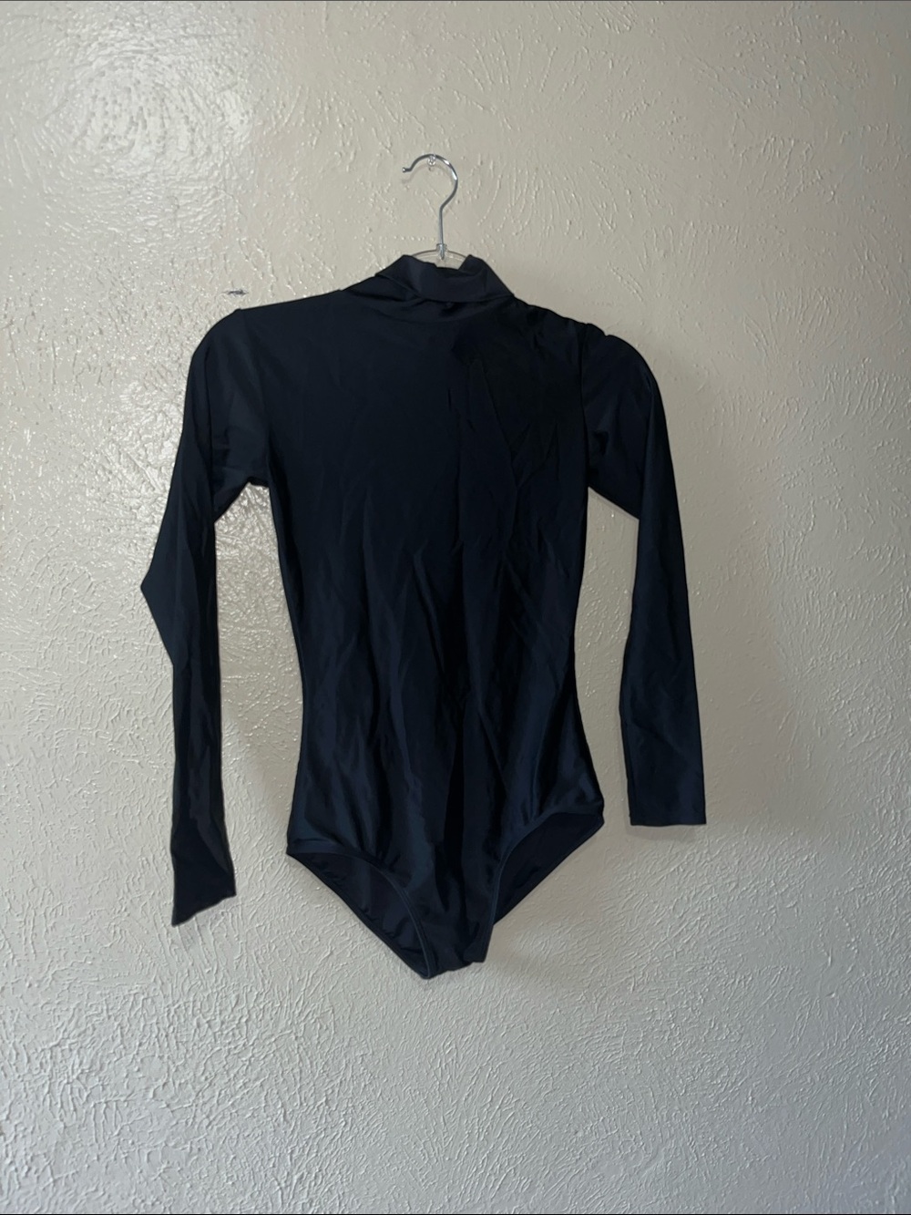 Long Sleeve Black Bodysuit